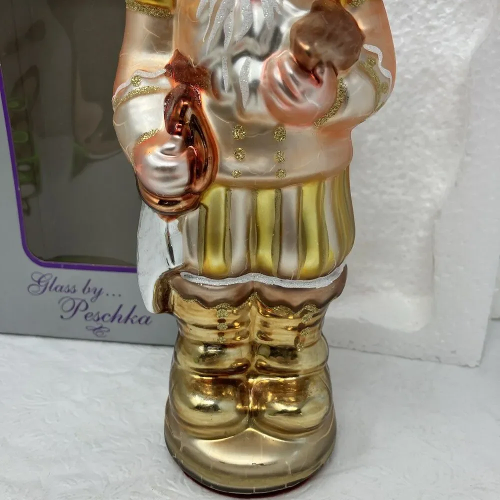 Glass By Peschka vintage hand